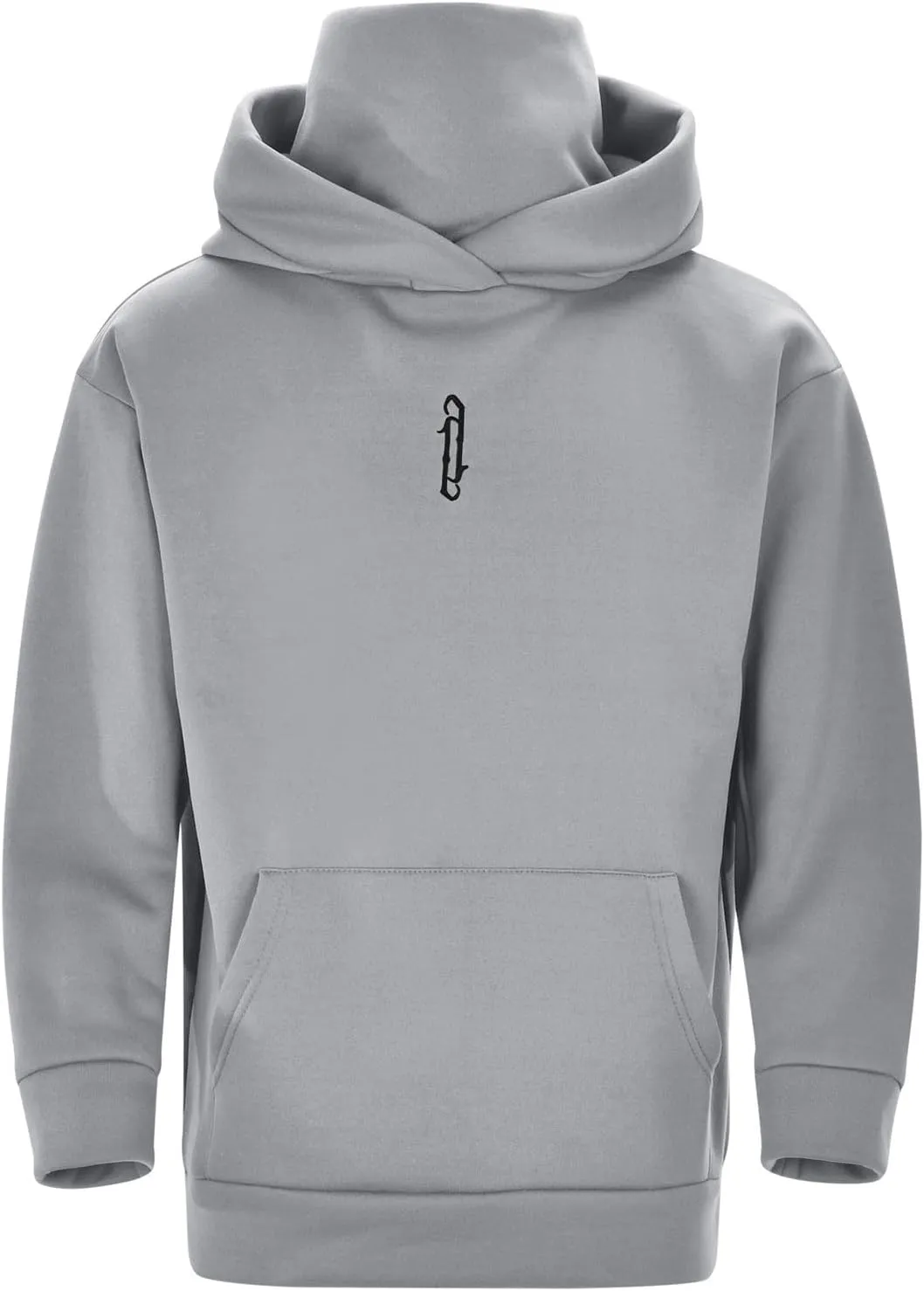 Alalaso Ninja Hoodie Men Double Neckline Cotton Pullover Windproof Warm Japanese Assassin-Style Sweatshirt for Men and Women