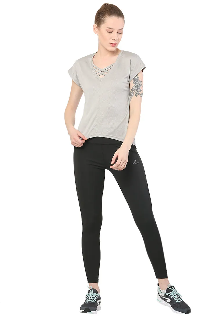 Athleisure Criss Cross Top