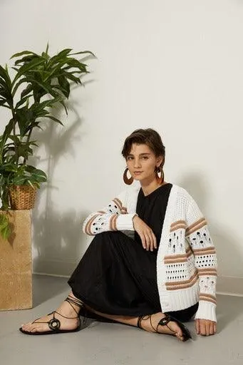 Autumn Cashmere - Chunky Multi Stitch - White/Wicker