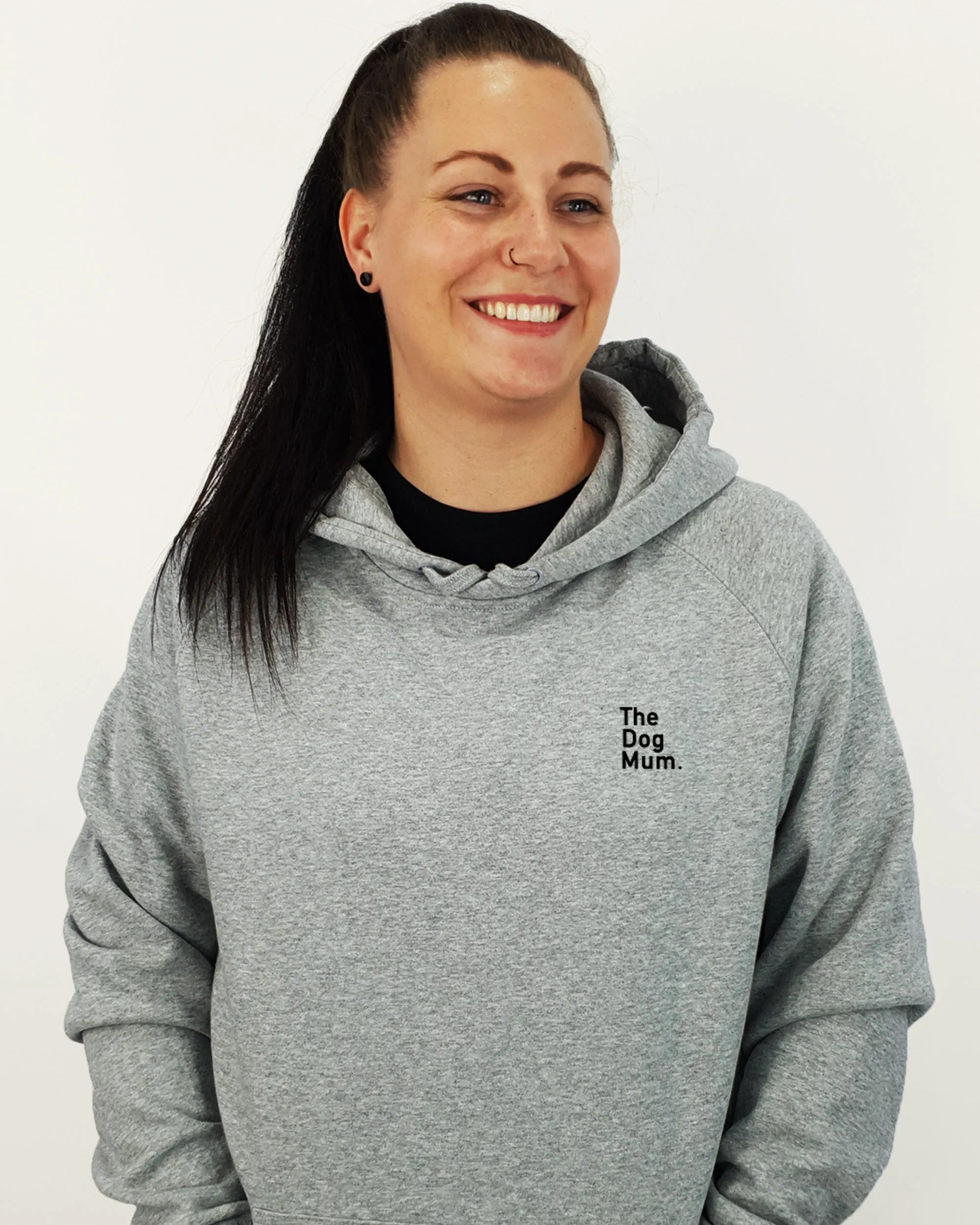 Beagle Mum Illustration: Unisex Hoodie