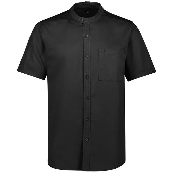 Biz Collection Mens Salsa Short Sleeve Chef Shirt (CH329MS)