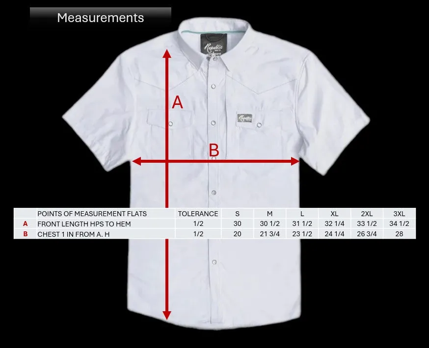 Blue Performance Shirt - Short Sleeve