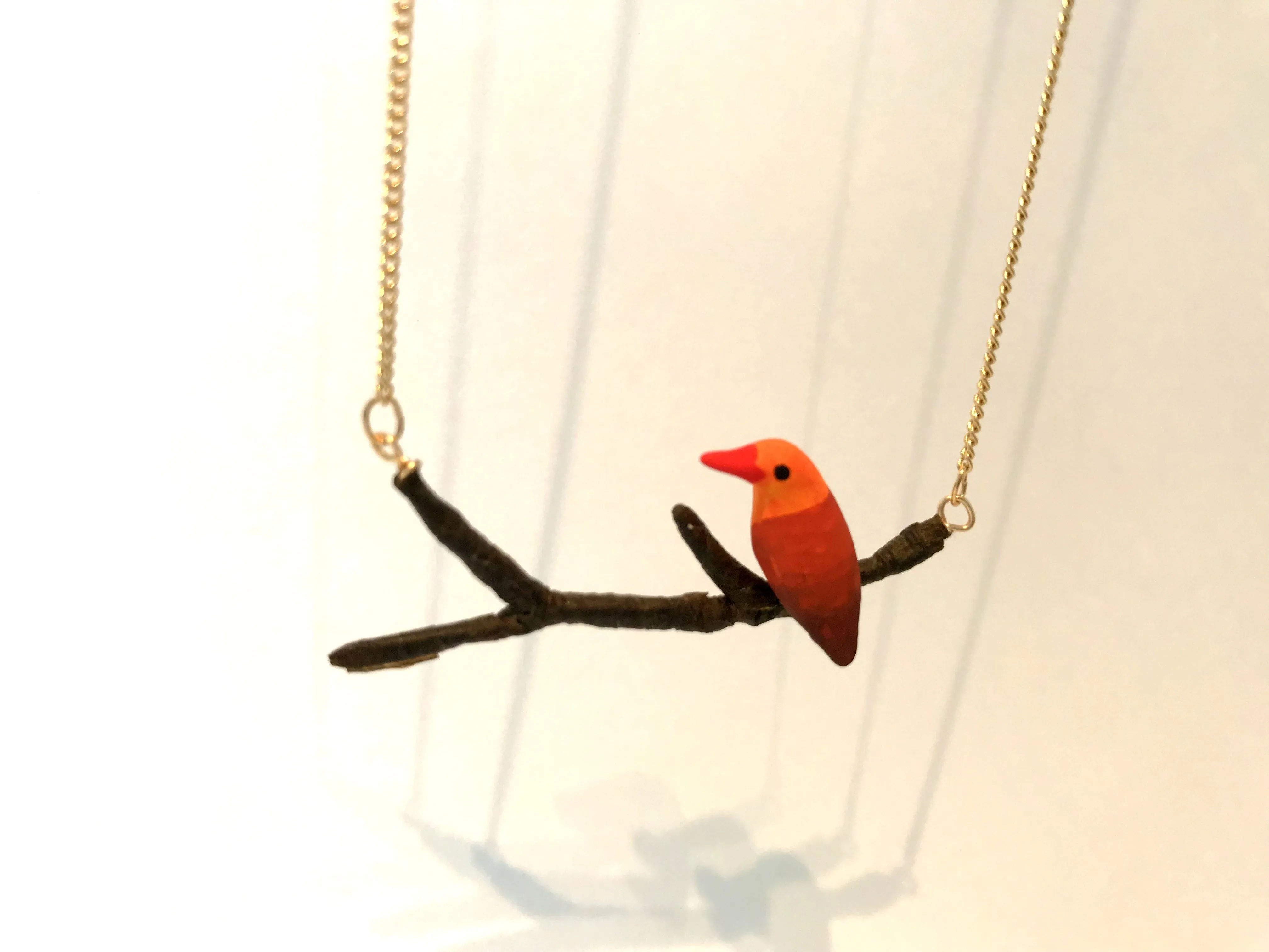 Branch-Riding Red Kelp Necklace