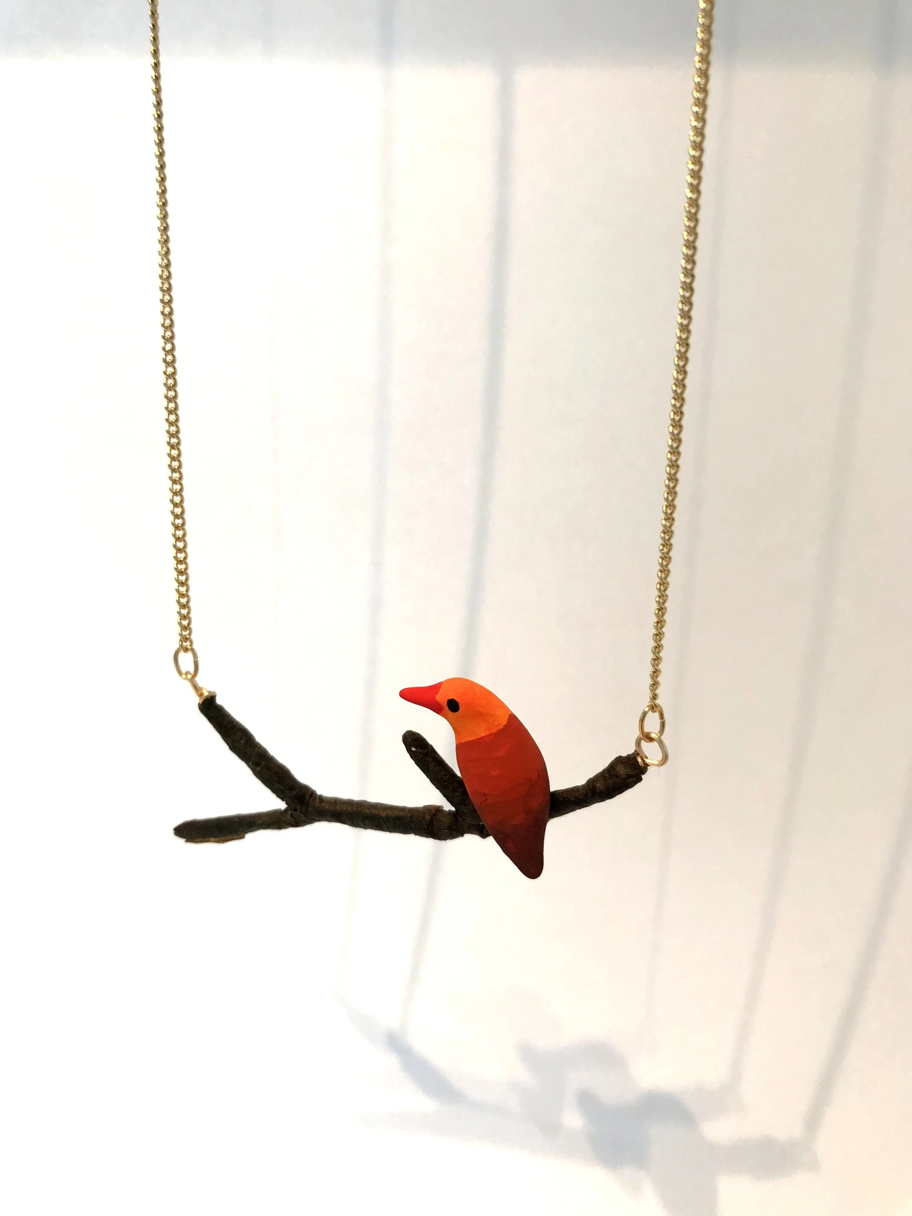 Branch-Riding Red Kelp Necklace