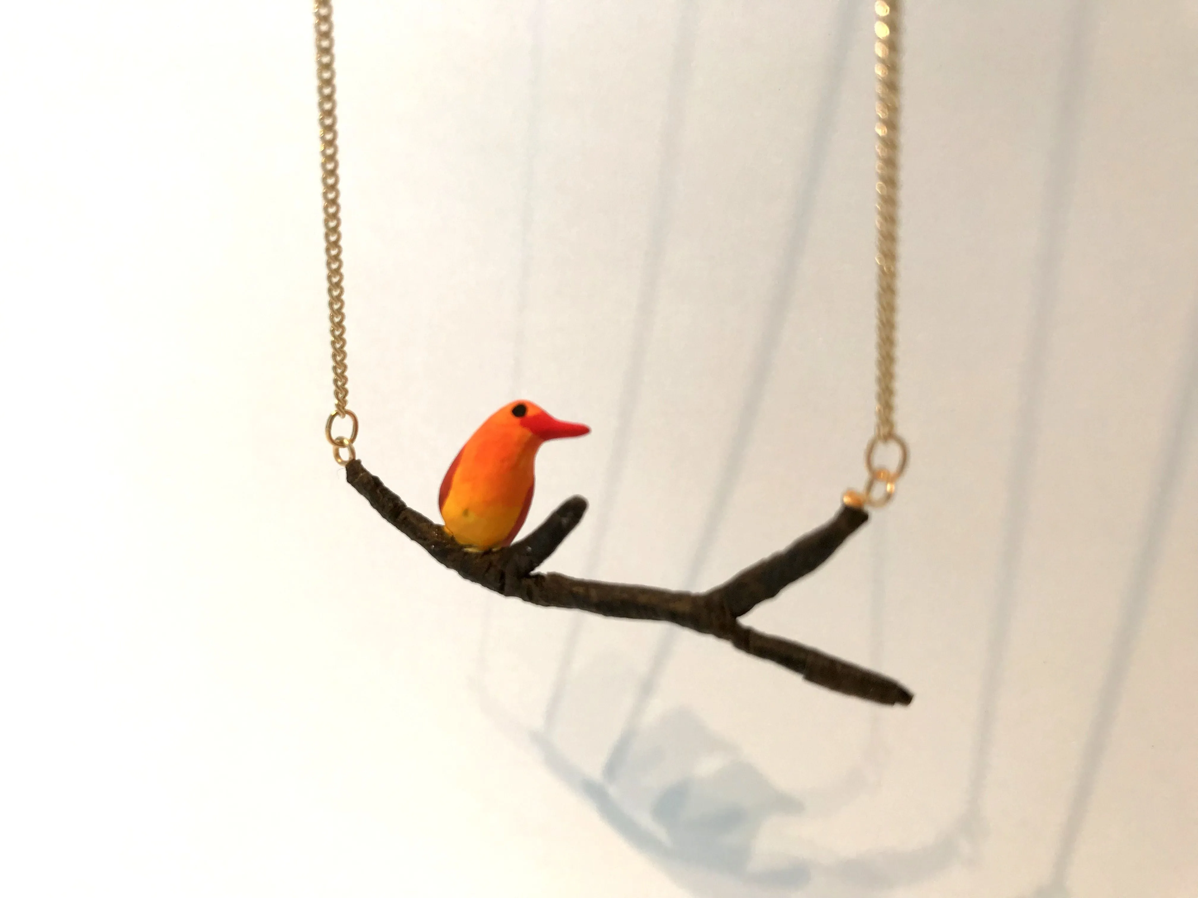 Branch-Riding Red Kelp Necklace