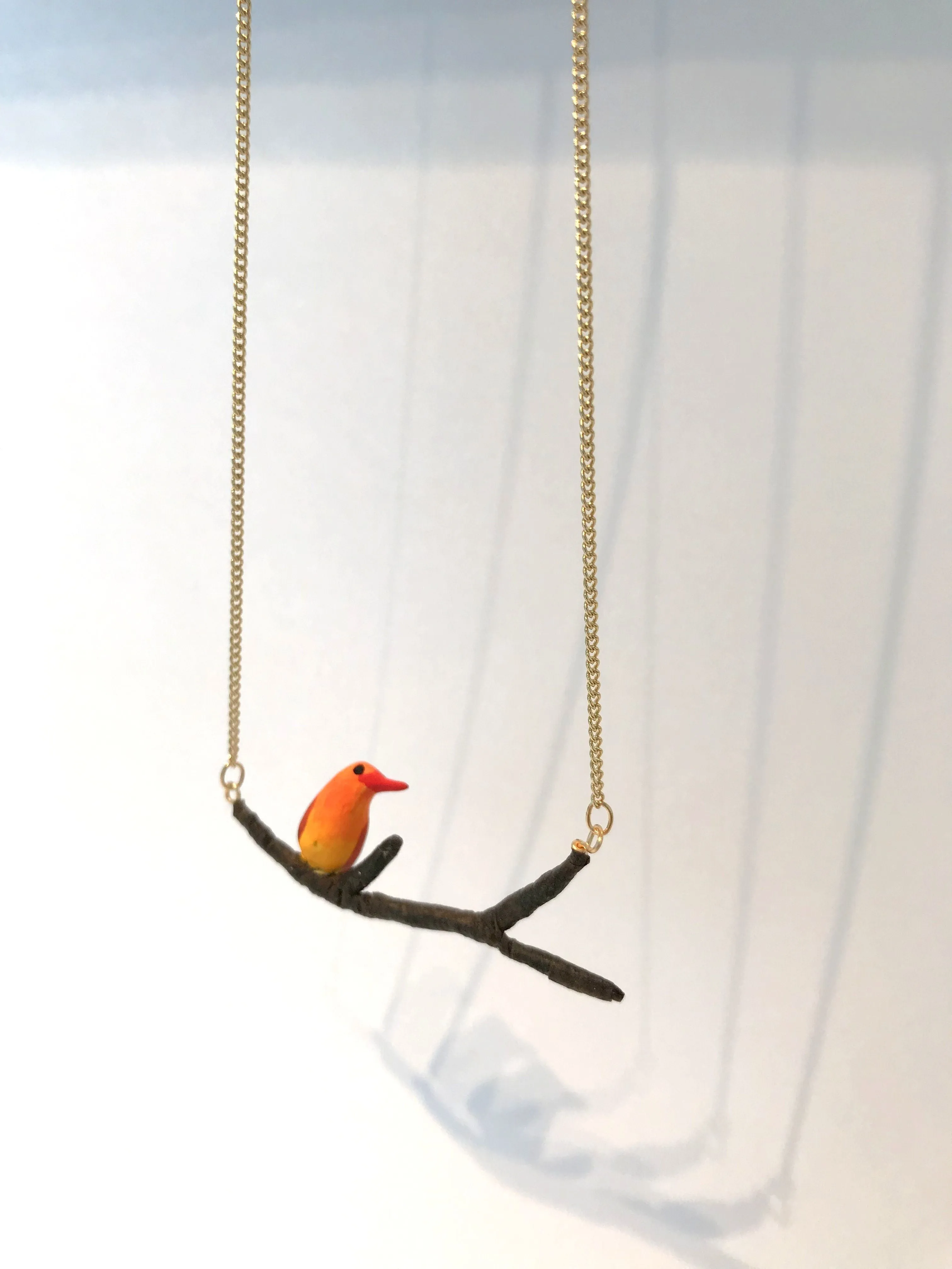 Branch-Riding Red Kelp Necklace