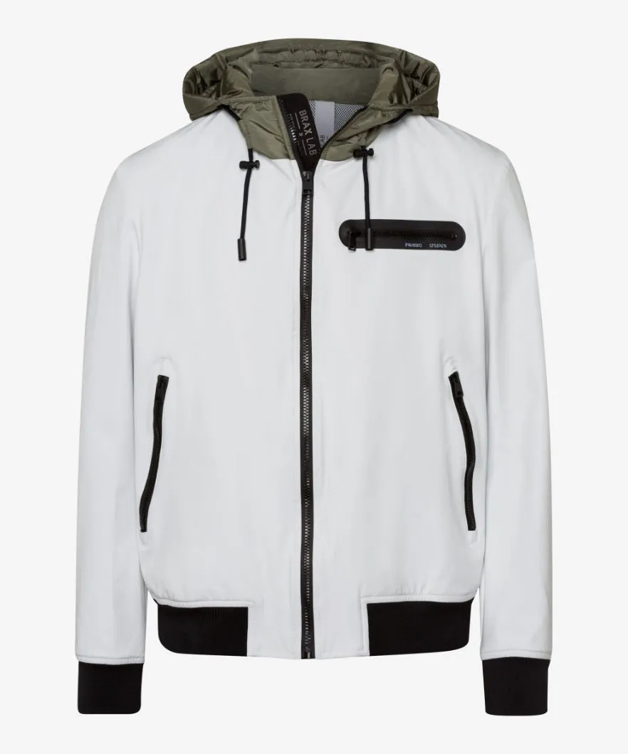 Brax Logan Bomber Jacket - Off White