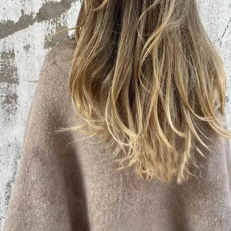 Cashmere short coat