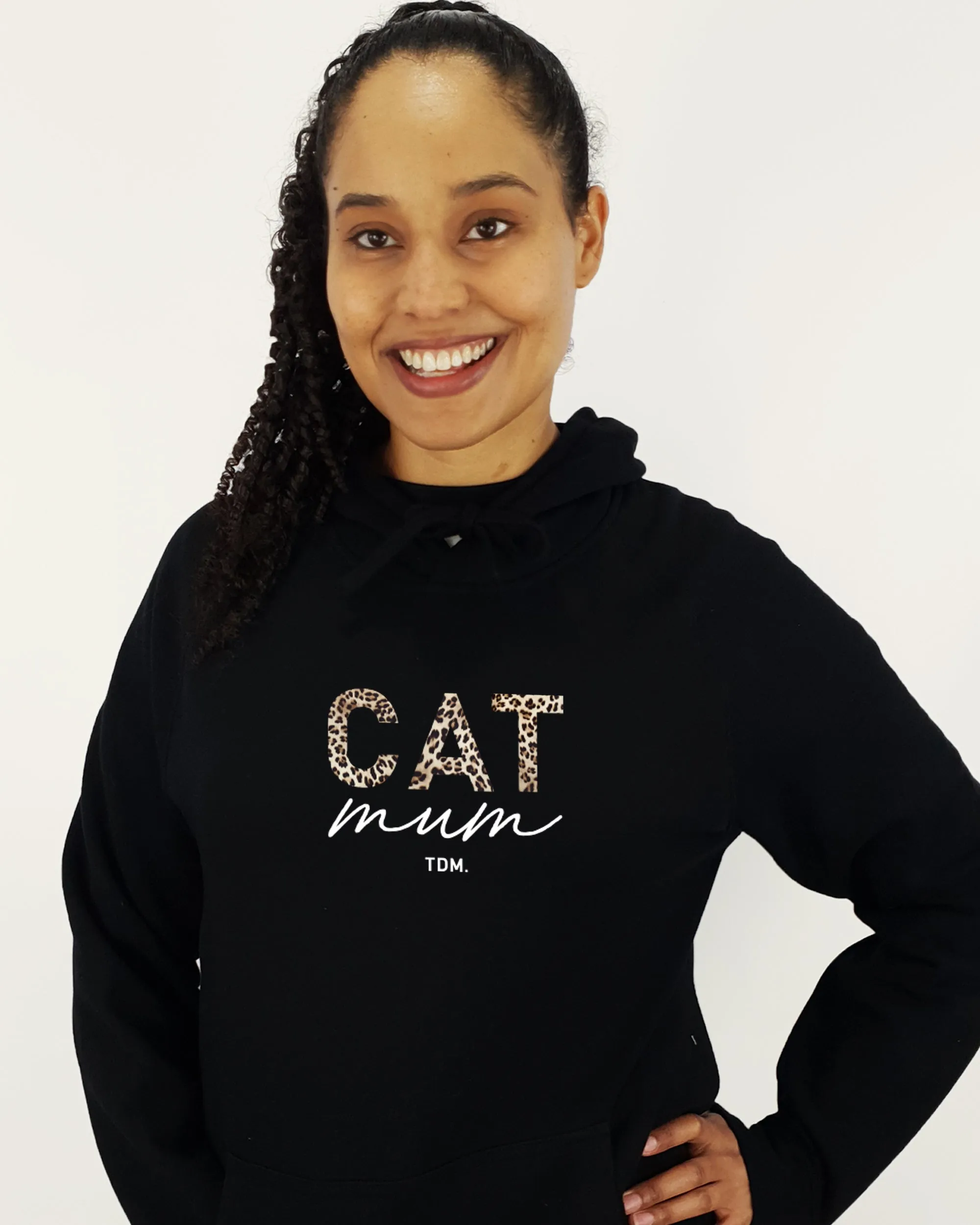 Cat Mum: Leopard Unisex Hoodie