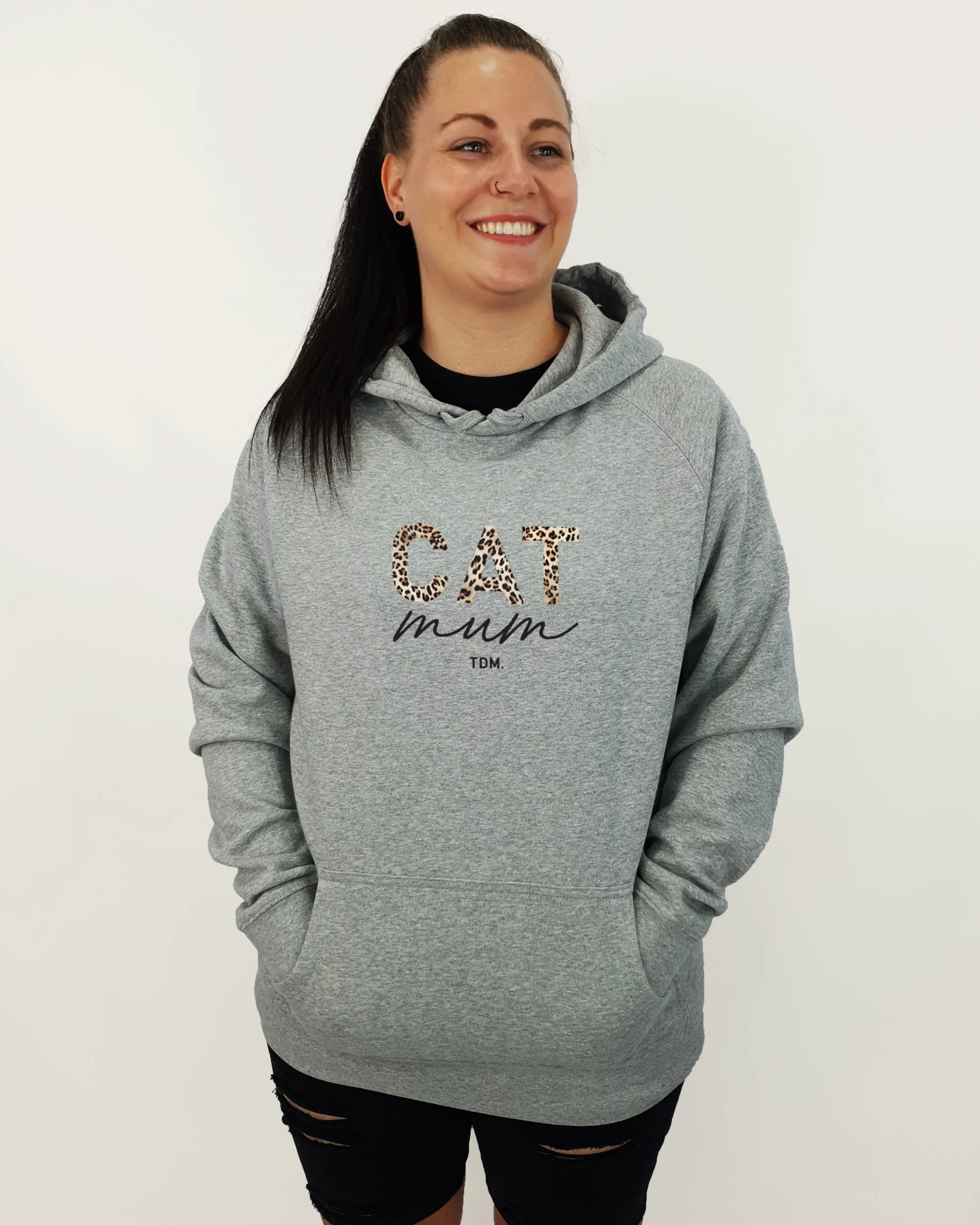 Cat Mum: Leopard Unisex Hoodie