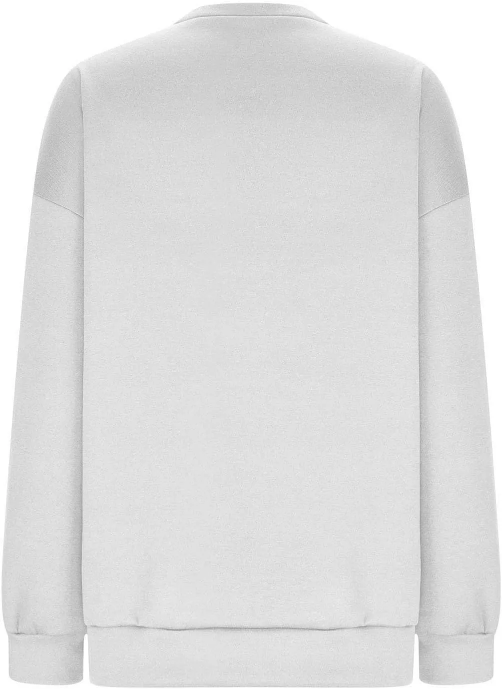 Ceboyel Women Crew Neck Oversized Sweatshirt Long Sleeve Causal Shirts Tops Solid Color Fall Sweater Trendy Y2K Clothes 2023