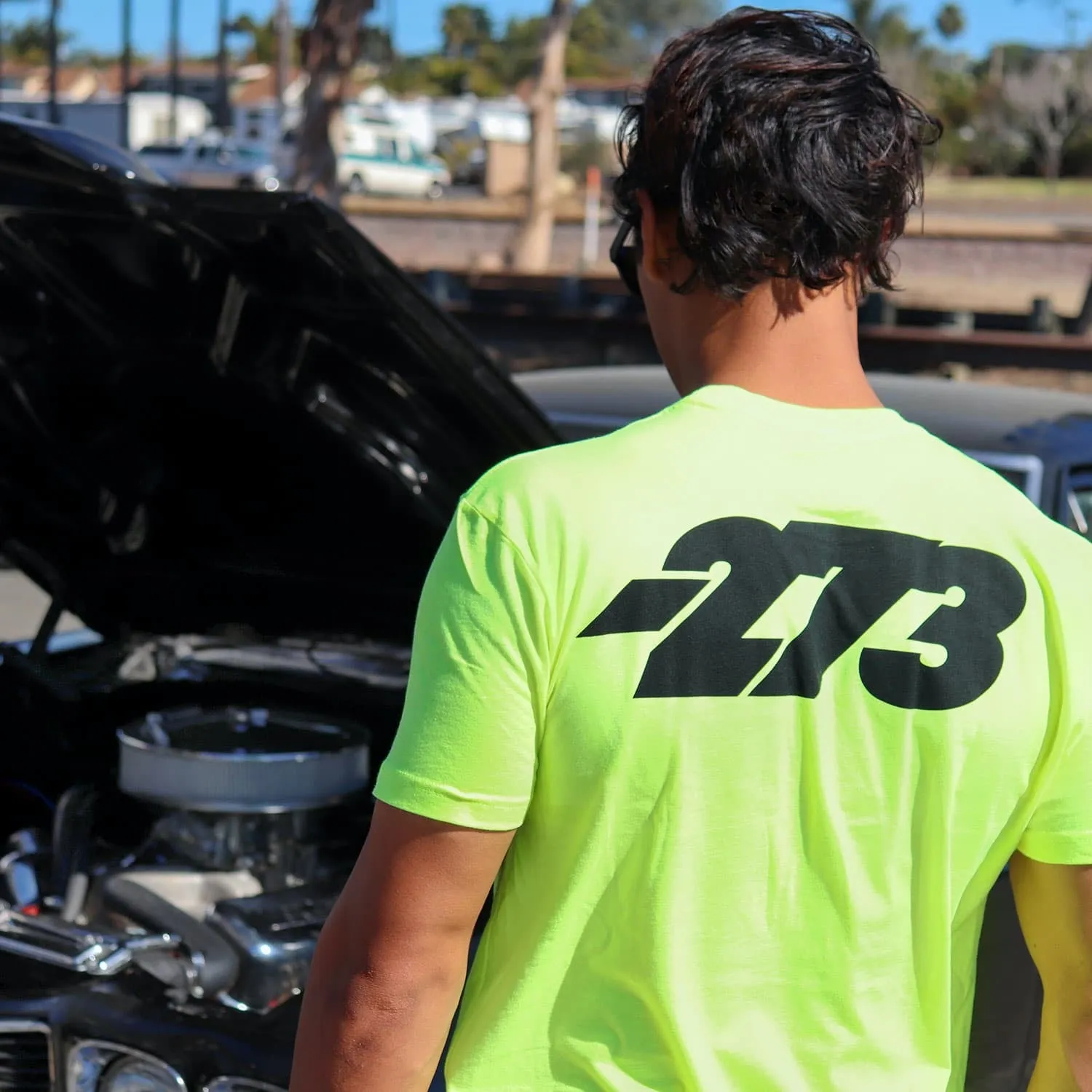 CORP II Tee HiViz Yellow/Black
