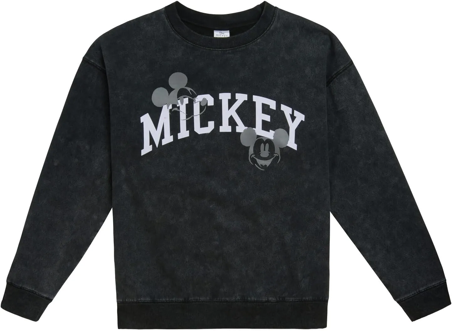 Disney Minnie Mouse Mickey Mouse French Terry Oversized Matching Family Sweatshirt Toddler to Adult Sizes (2T - 2XL)