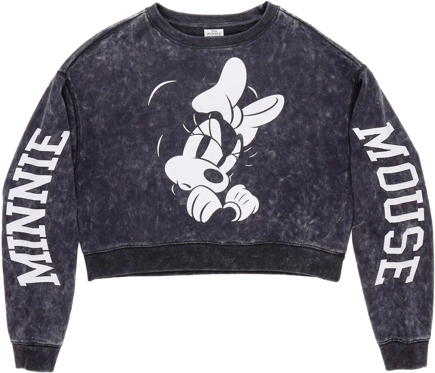 Disney Minnie Mouse Mickey Mouse French Terry Oversized Matching Family Sweatshirt Toddler to Adult Sizes (2T - 2XL)