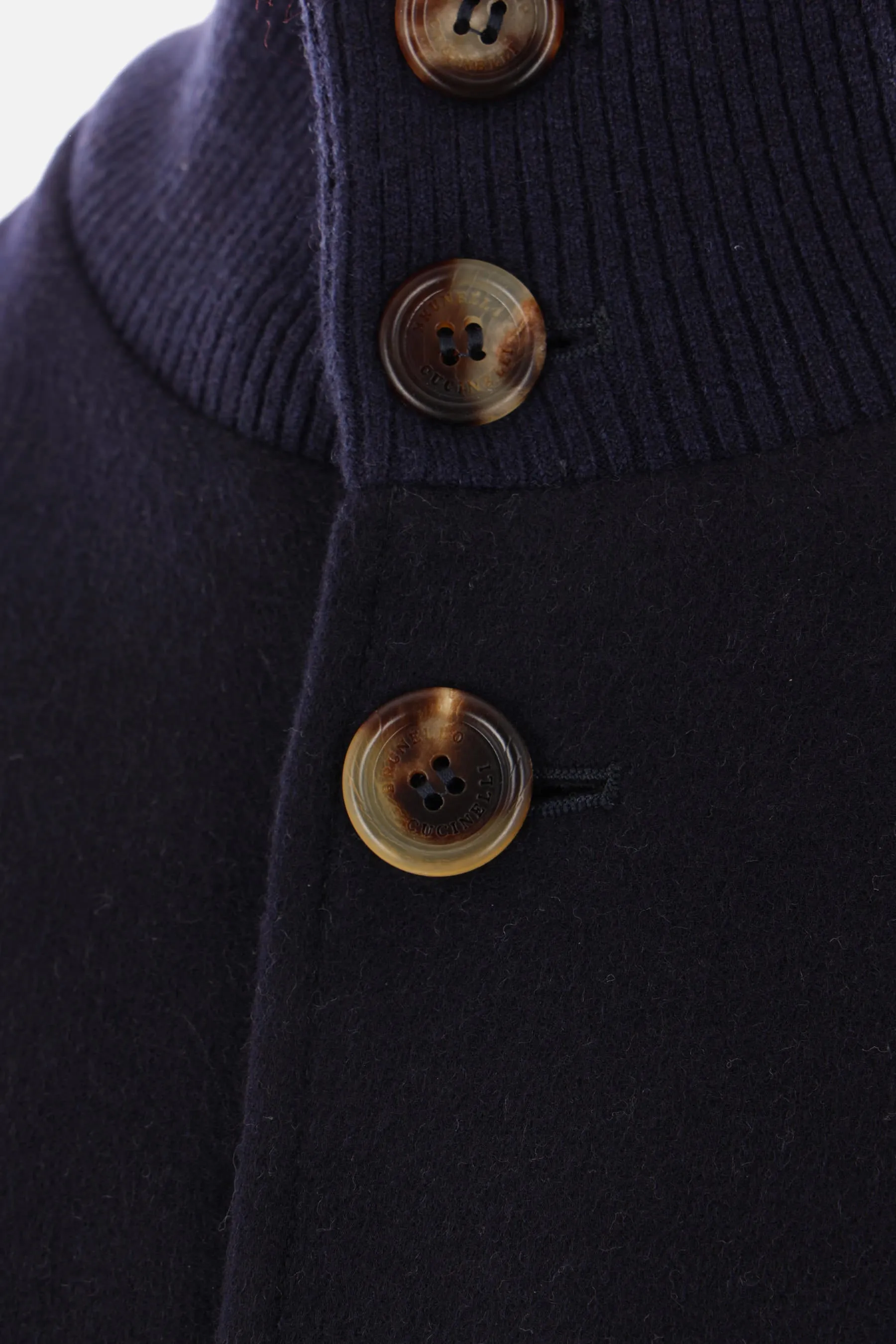 Double Beaver Wool Bomber Jacket