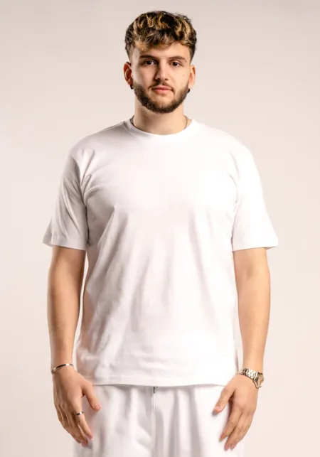 Elegant Combed Cotton T-Shirt