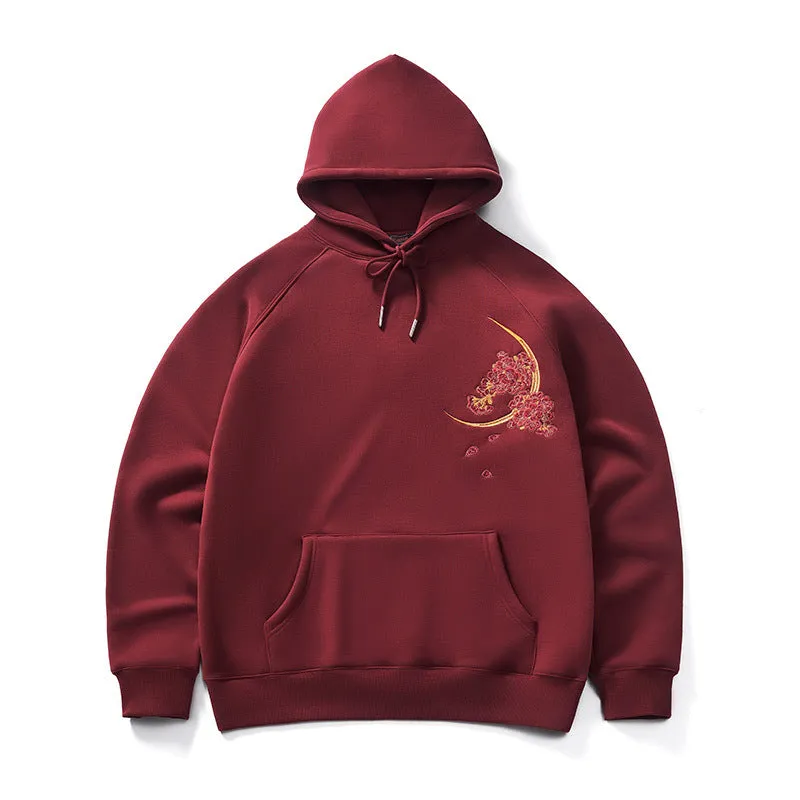 Embroidered Dragon Hoodie - AXIS16