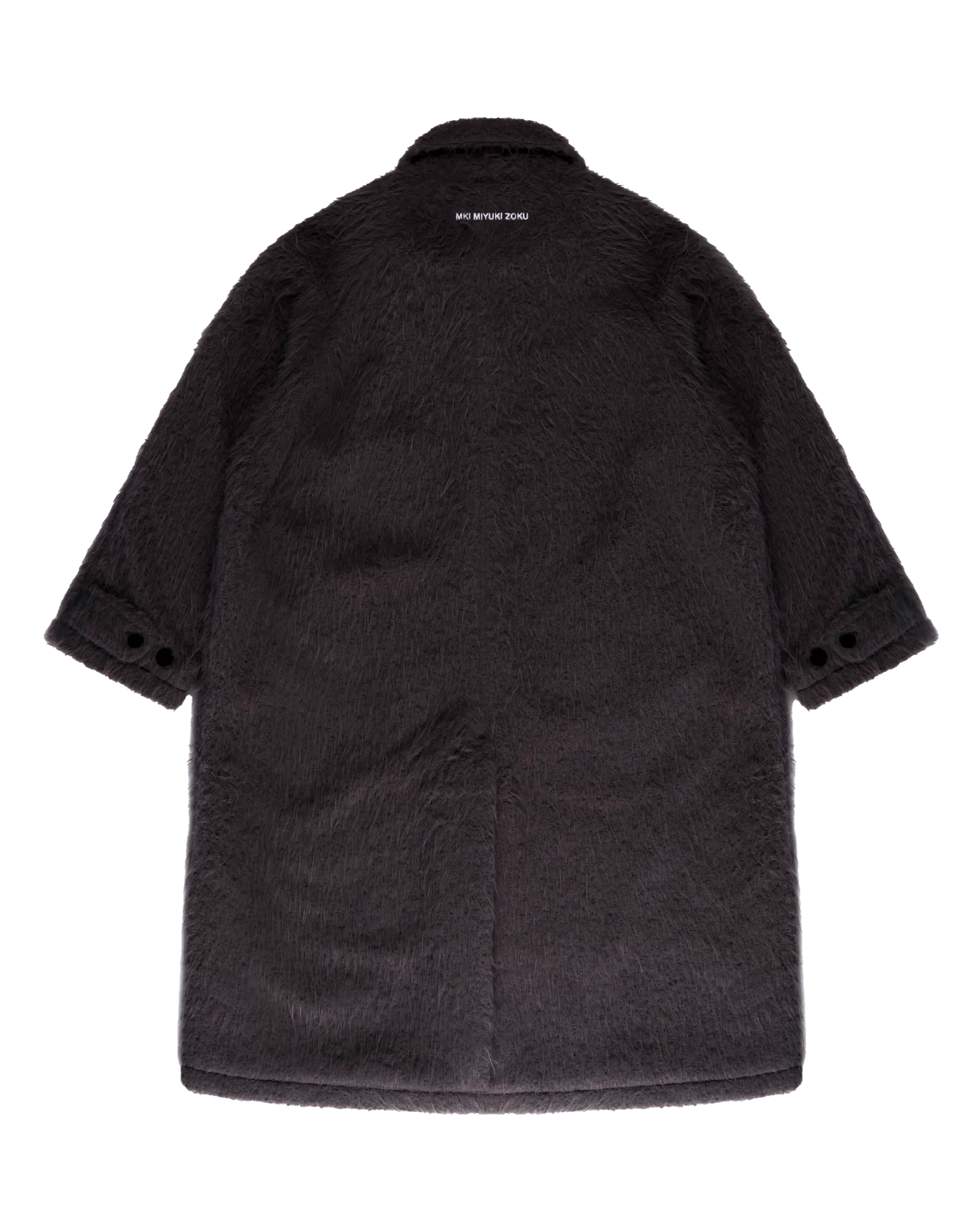 Faux Alpaca Car Coat
