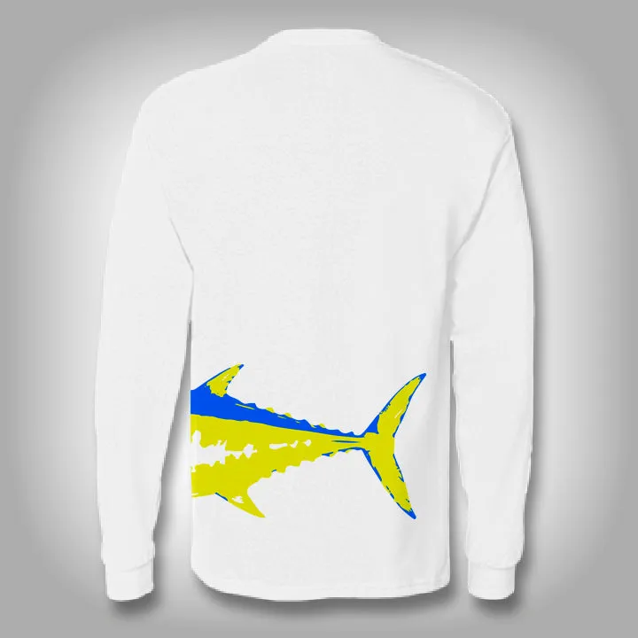 Fish Wrap Shirt - Tuna - Performance Shirts - Fishing Shirt