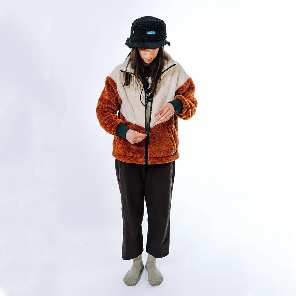 【FW24 秋冬・新品】Kavu Women's Spirit Cove 2203 FW24 長袖 短抓毛 外套 女裝 W'S