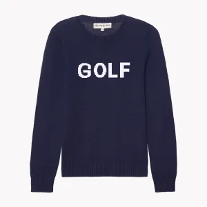 Golf Classic Crewneck Sweater - Navy