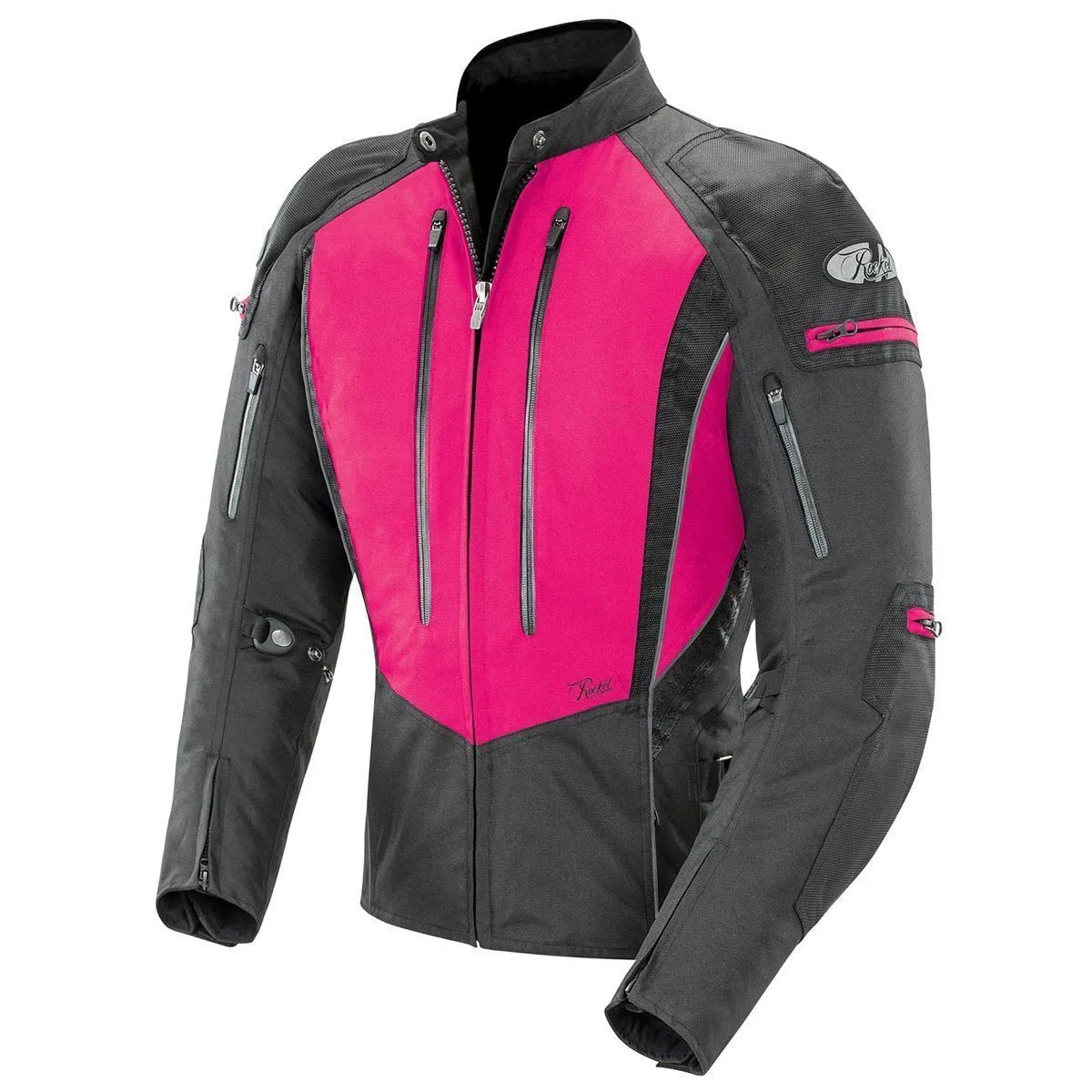 Joe Rocket Atomic 5.0 Women's Pink/Black Textile Jacket
