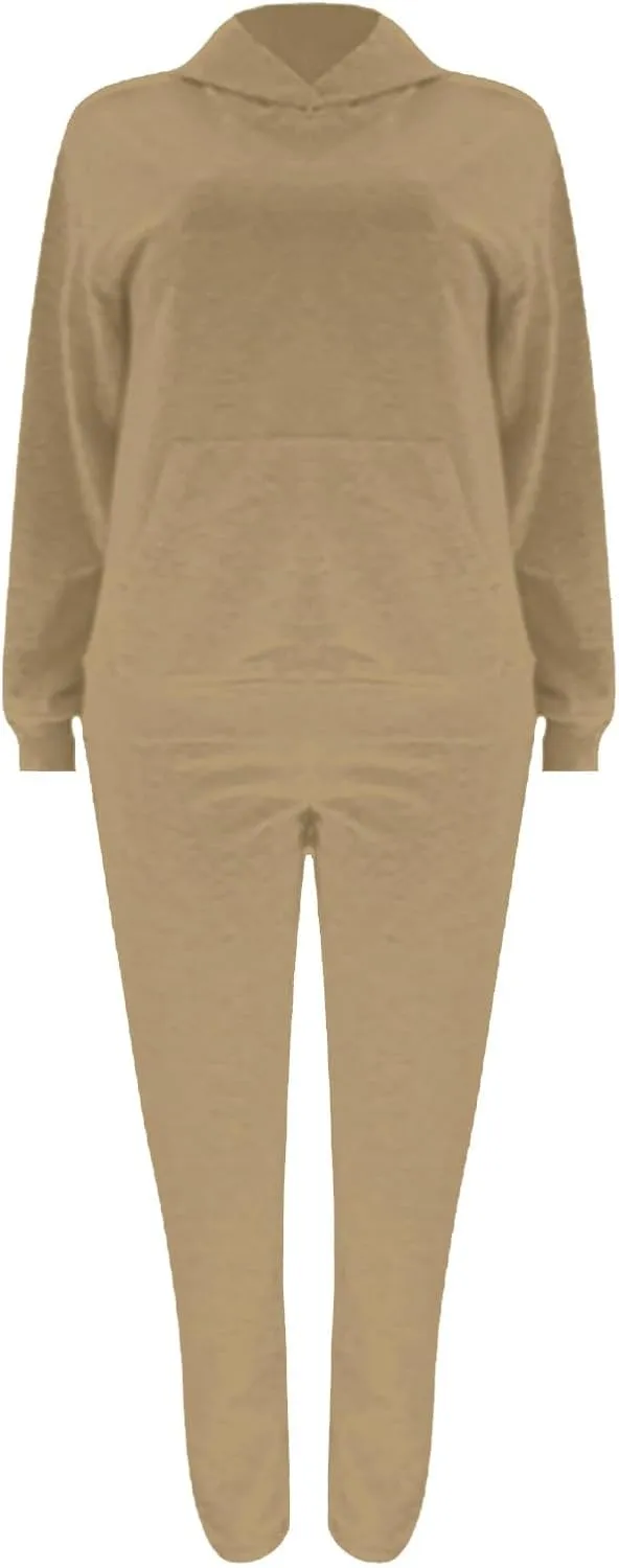 Jogger Sets for Women 2 Piece Lounge Sets Matching Sweat Outfits Oversized Hoodie Sweatsuits Comfy Joggers Tracksuit