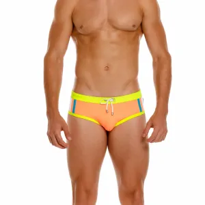 JOR Canarias swim brief orange