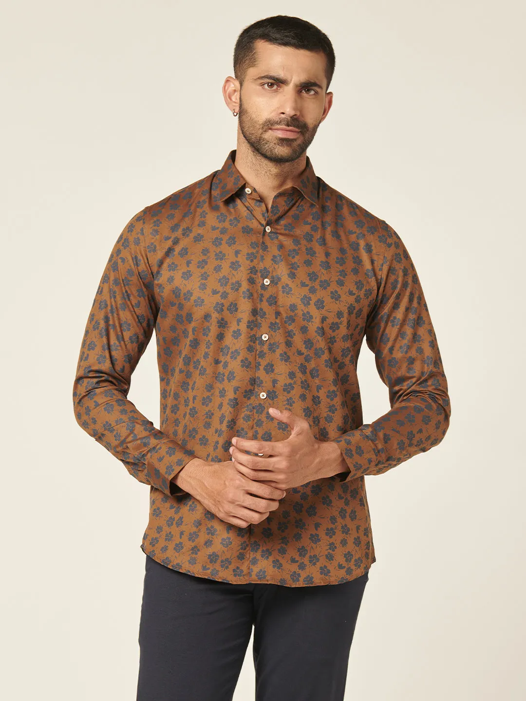 Khaki Effect Shirt