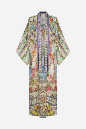 KIMONO LAYER WITH COLLAR