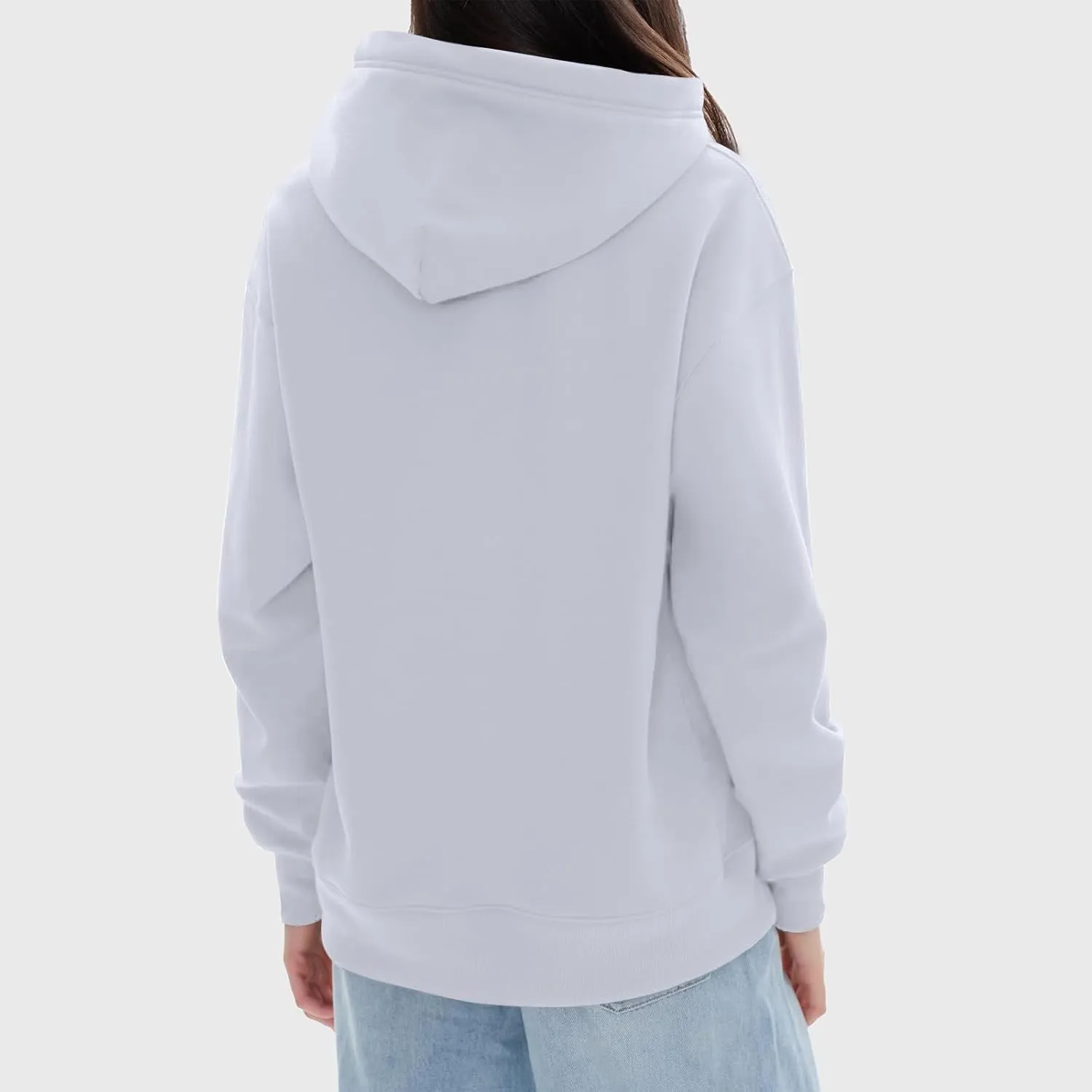 KUIOLYPOER Hoodies for Womens Sweatshirt Fall Fashion 2024 Long Sleeve Solid Color Top Sweatshirts with Pocket