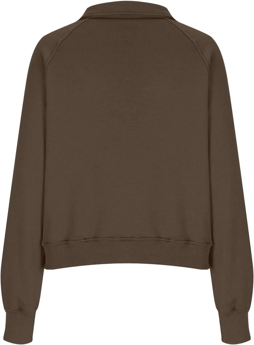 Ladies Stand Collar Hoodie Trendy Plus Fleece Sweatshirt 2024 Solid Color Loose Long Sleeve Comfy Slim Half Zip Pullover