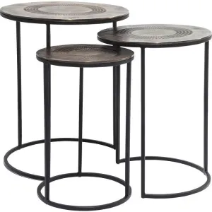 Marrakesh Gold Side Table (3/Set)