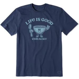 Men's Life is Good Cerealsly Short Sleeve Tee