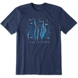 Men's Life is Good Underwater Short Sleeve Crusher Tee