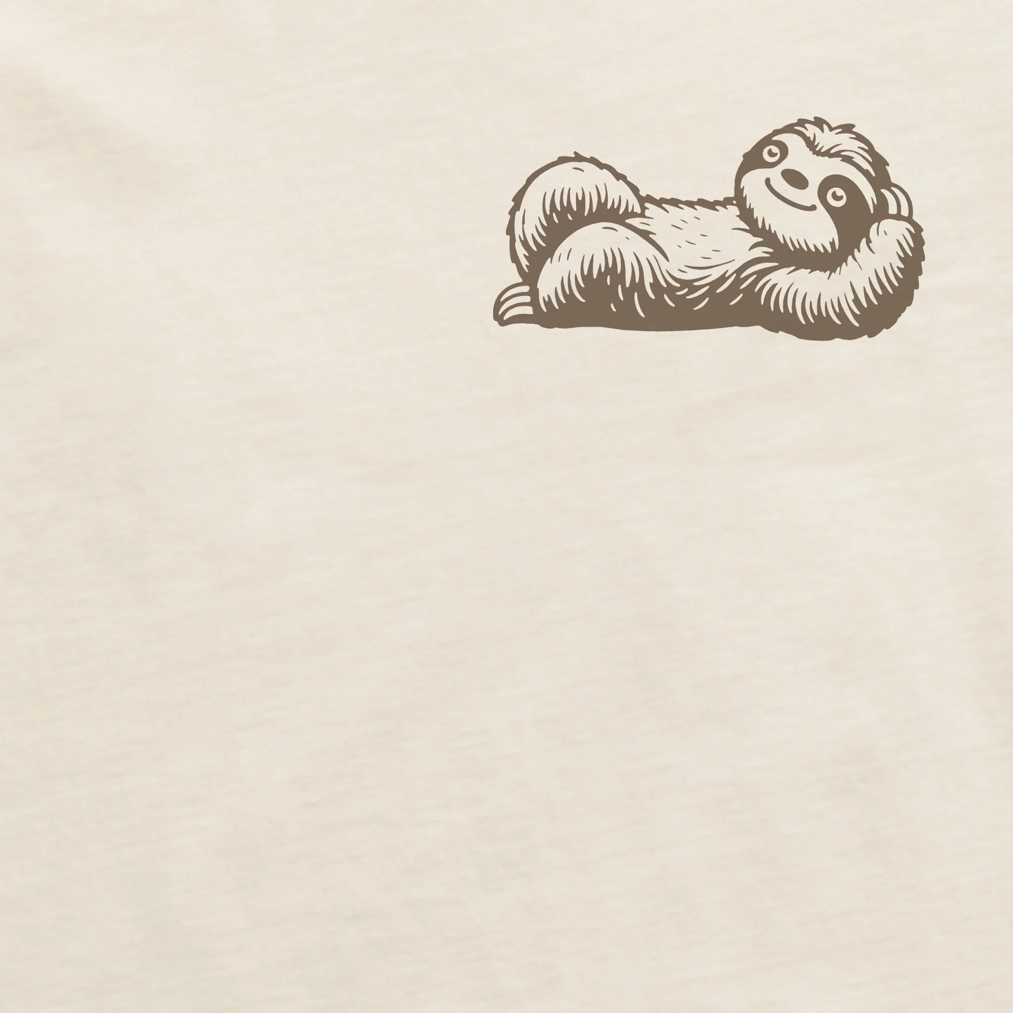 Men's Mini Sloth Short Sleeve Crusher Tee
