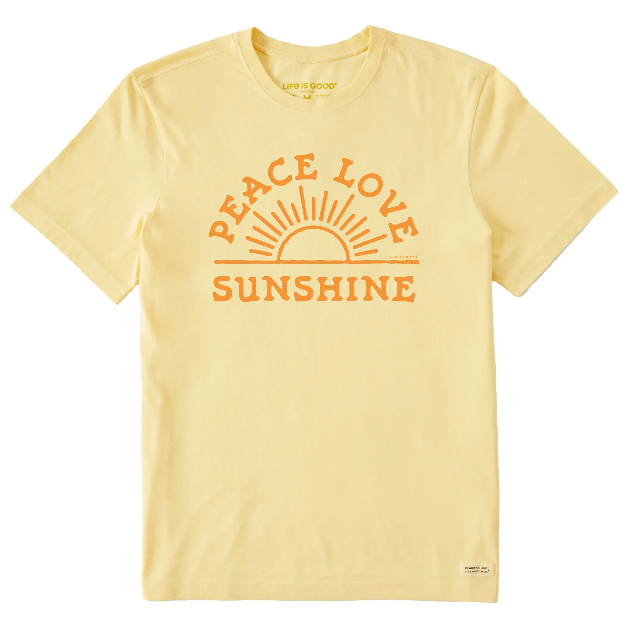 Men's Peace Love Sunshine Short Sleeve Tee