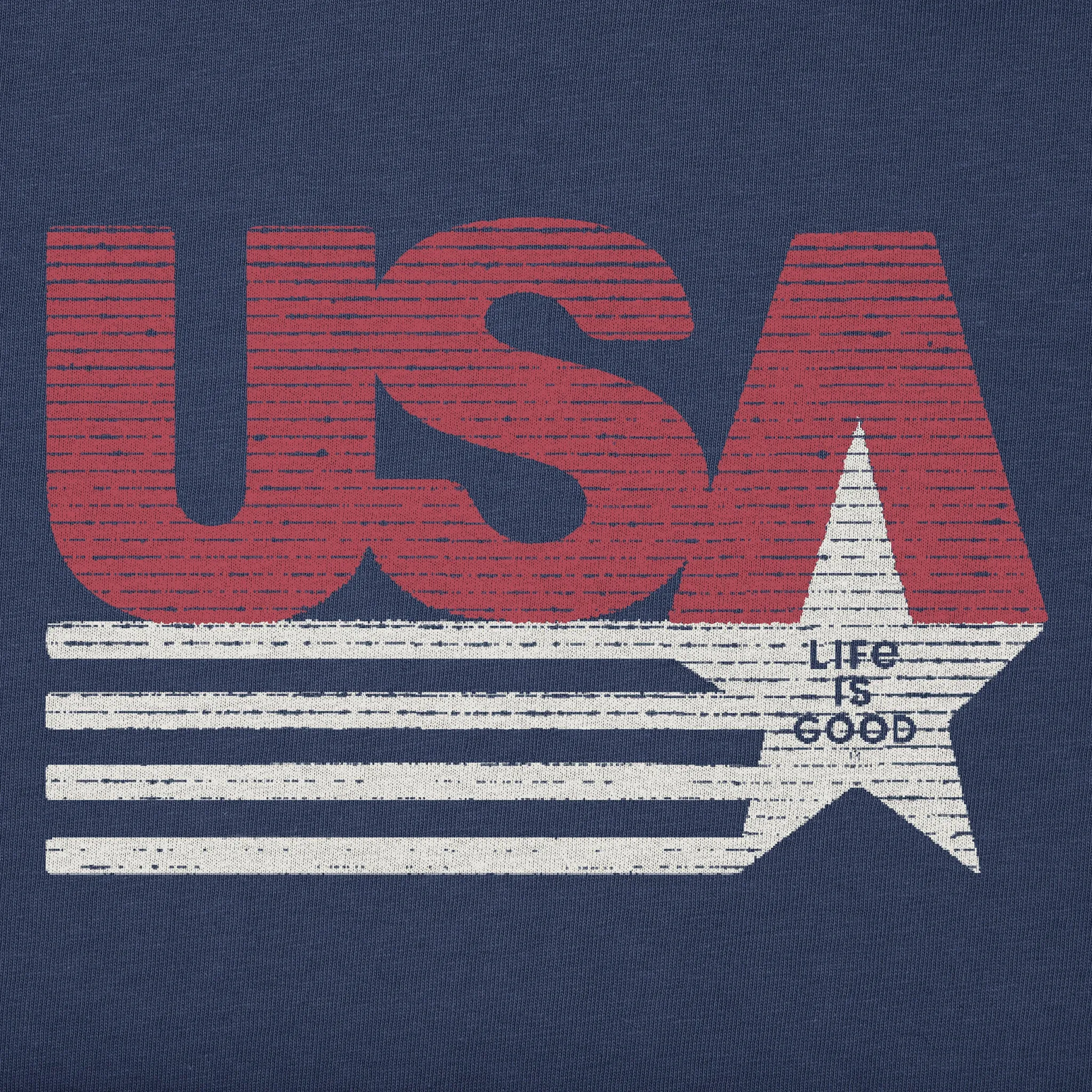 Men's USA Shooting Star Short Sleeve Tee