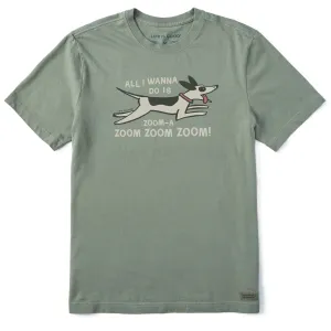 Men's Zoom Zoom Dog Short Sleeve Crusher Tee