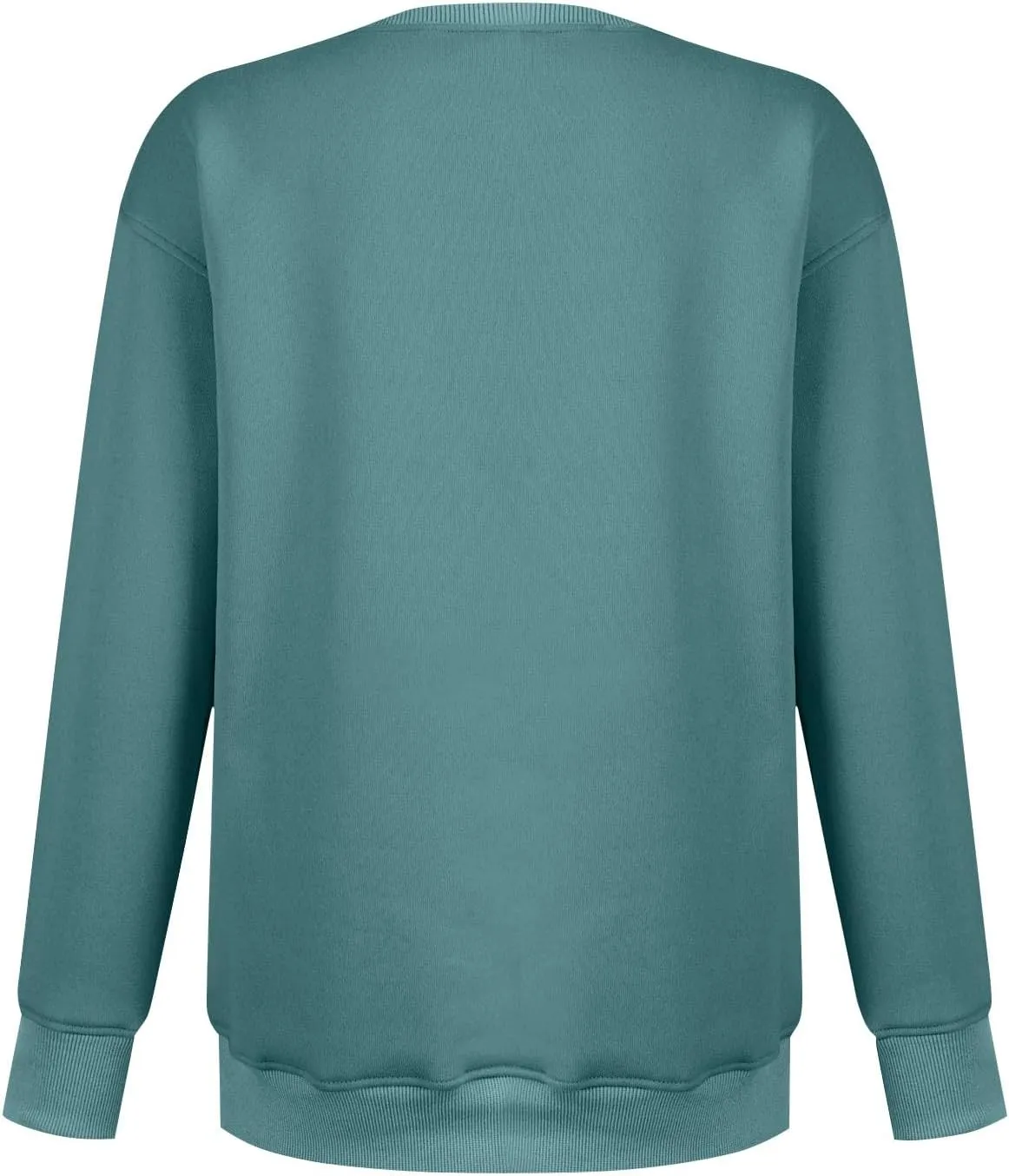 midelxp Crewneck Sweatshirts for Women Cute Long Sleeve Fleece Pullover Tops Casual Loose Fit Y2k Hoodie Fall Clothes 2024