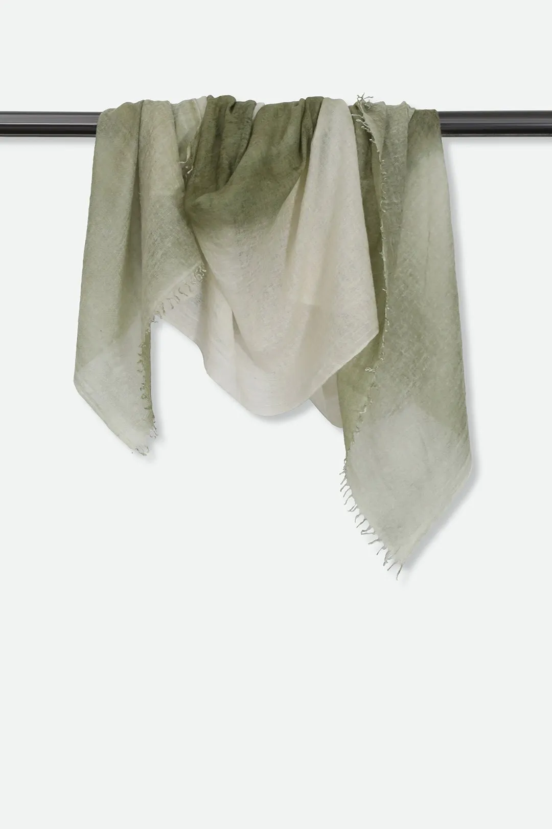MORNING FIELDS SCARF IN HAND DYED CASHMERE