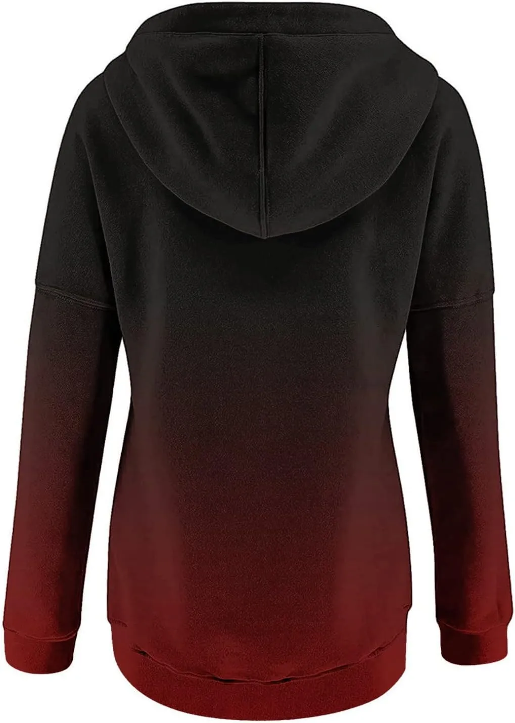 Oversized Hoodies for Women Fall Fashion Button Down Loose Fit Sweatshirt Long Sleeve Cute Drawstring Workout Hoodie