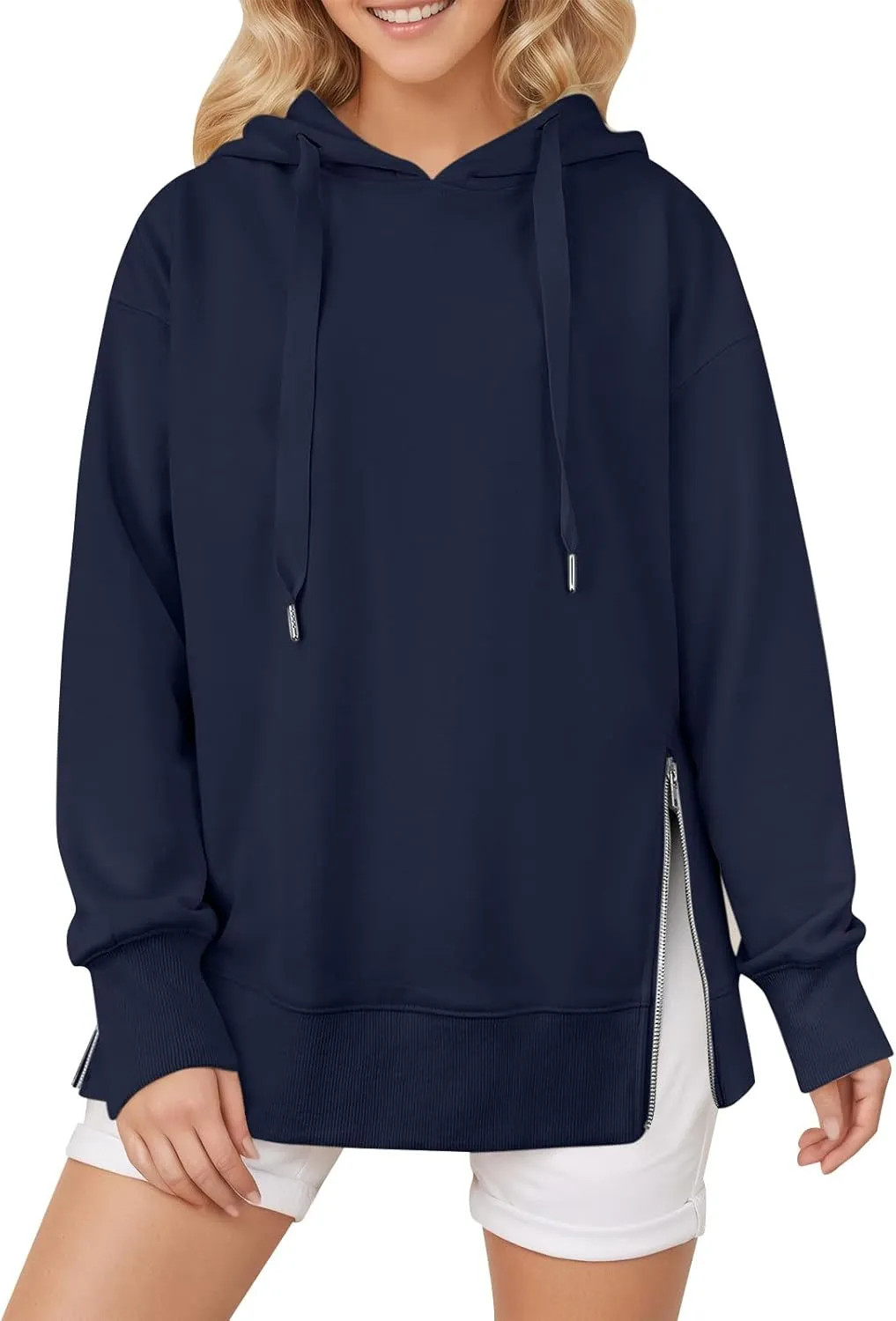 Oversized Hoodies for Women Pullover Fleece Lined Hooded Sweatshirt Teen Girls Cute Fall Sweaters Outfits