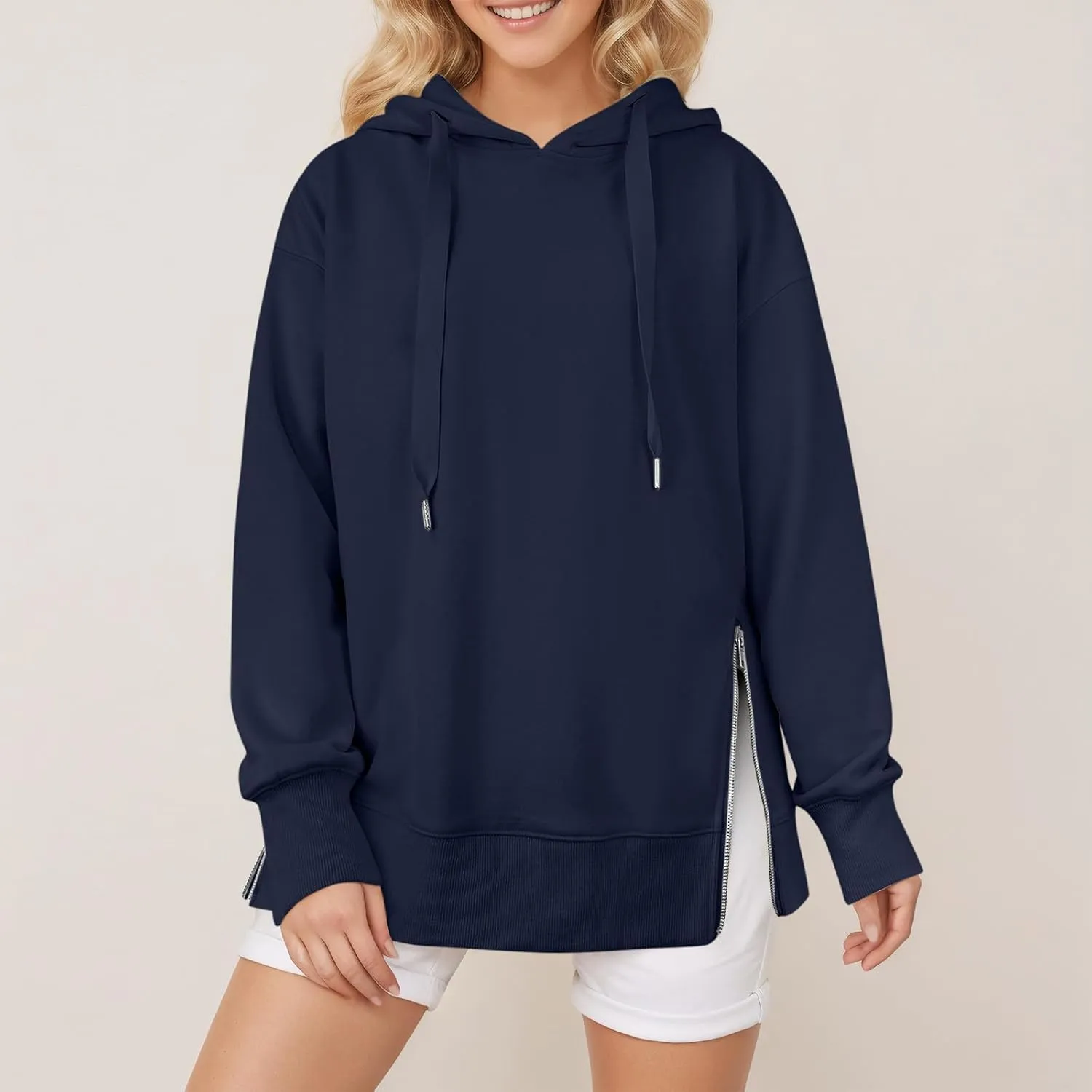 Oversized Hoodies for Women Pullover Fleece Lined Hooded Sweatshirt Teen Girls Cute Fall Sweaters Outfits
