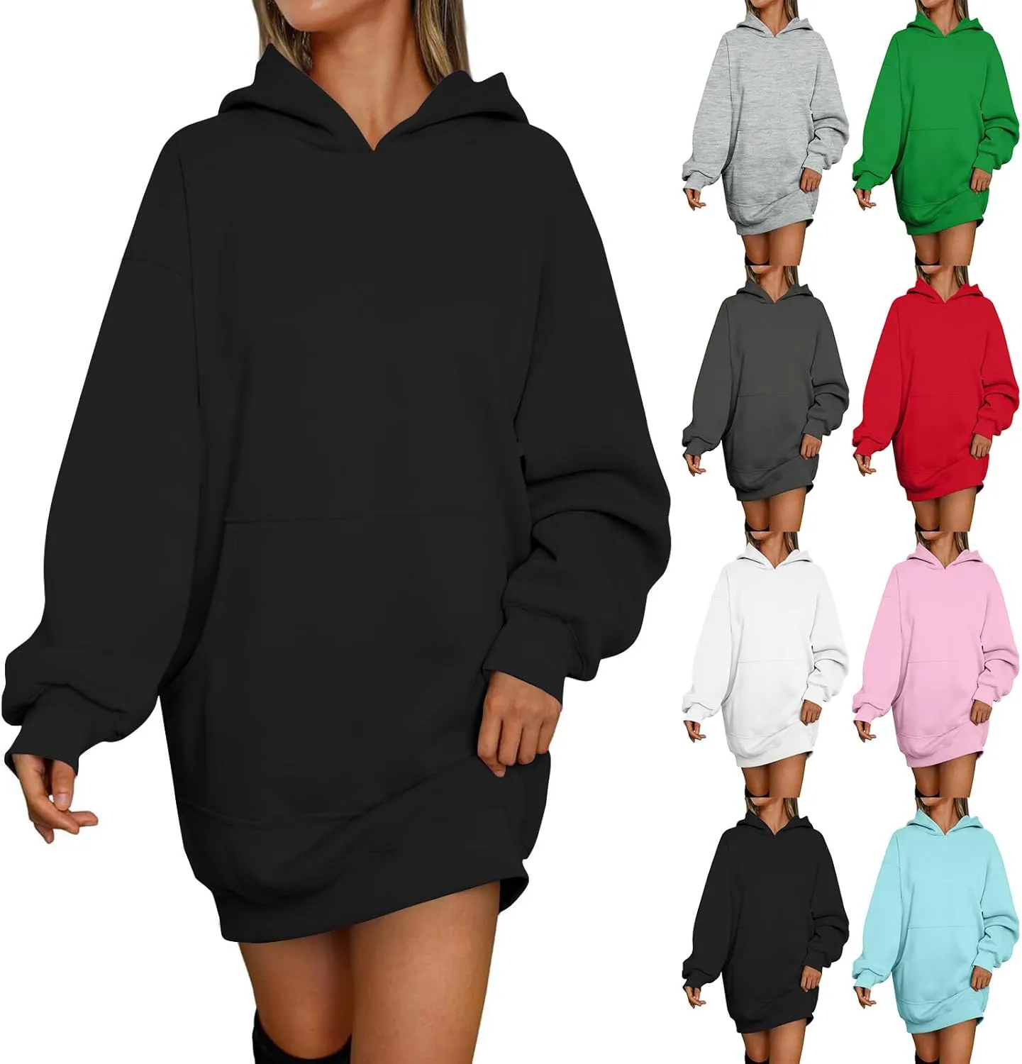 Oversized Hoodies For Women,2024 Fall Trendy Pullover Tops Hoodies Fashion Long Sleeve Shirts Plus Size Y2K Hoodies