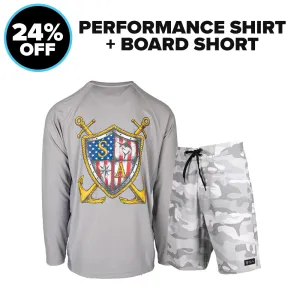 Performance Shirt   Board Short