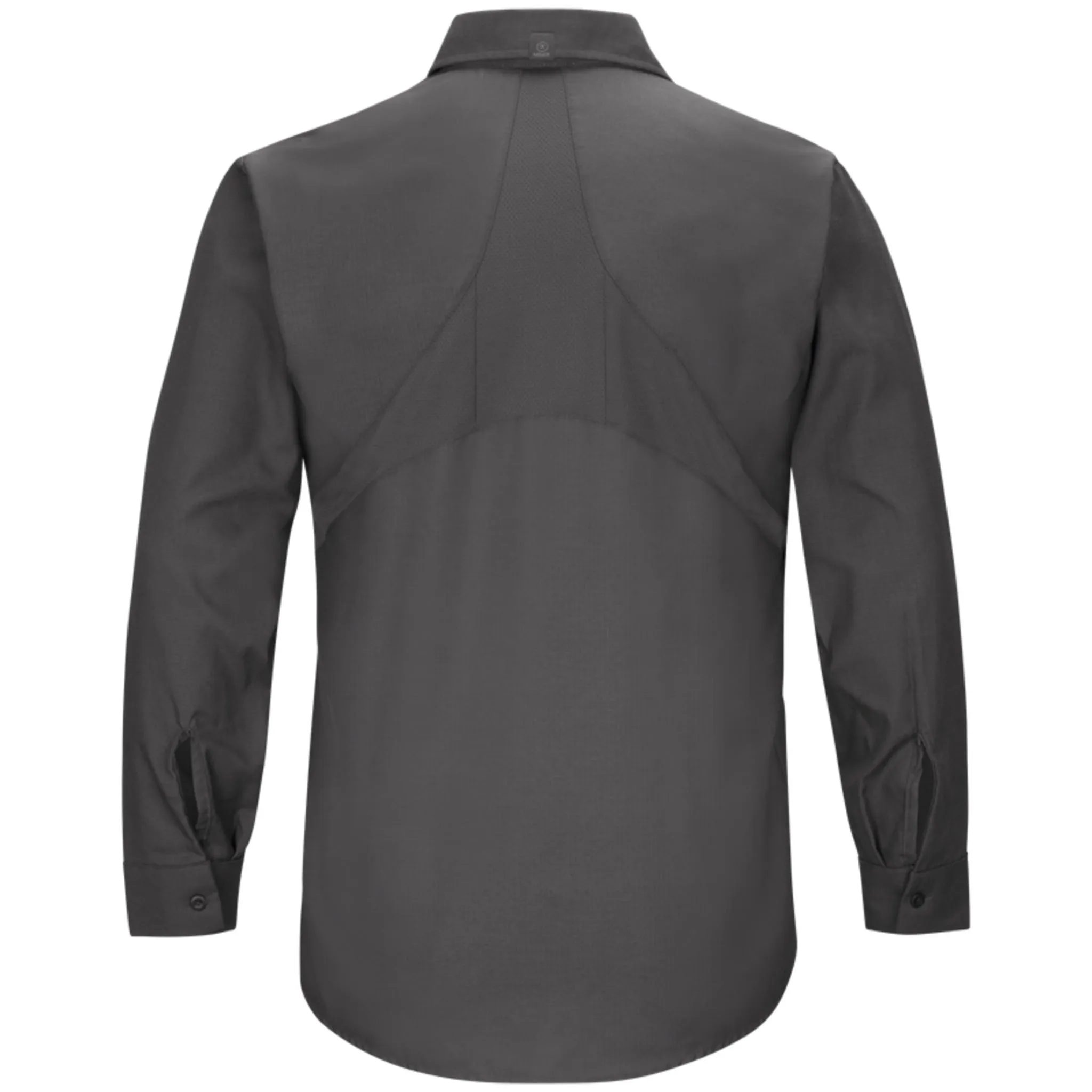 Red Kap SX10 Men's Long Sleeve Rip Stop Work Shirt with MIMIX - Enhanced Mobility, Durable Ripstop, Breathable Mesh Panels | Sizes S-4XL