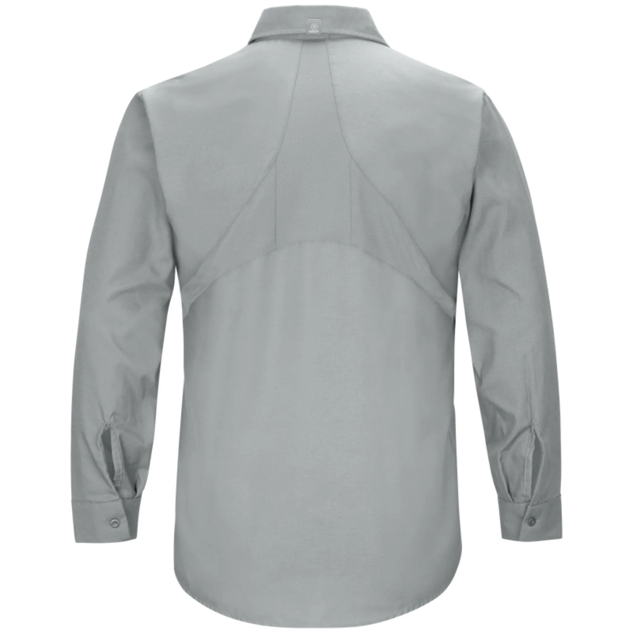 Red Kap SX10 Men's Long Sleeve Rip Stop Work Shirt with MIMIX - Enhanced Mobility, Durable Ripstop, Breathable Mesh Panels | Sizes S-4XL