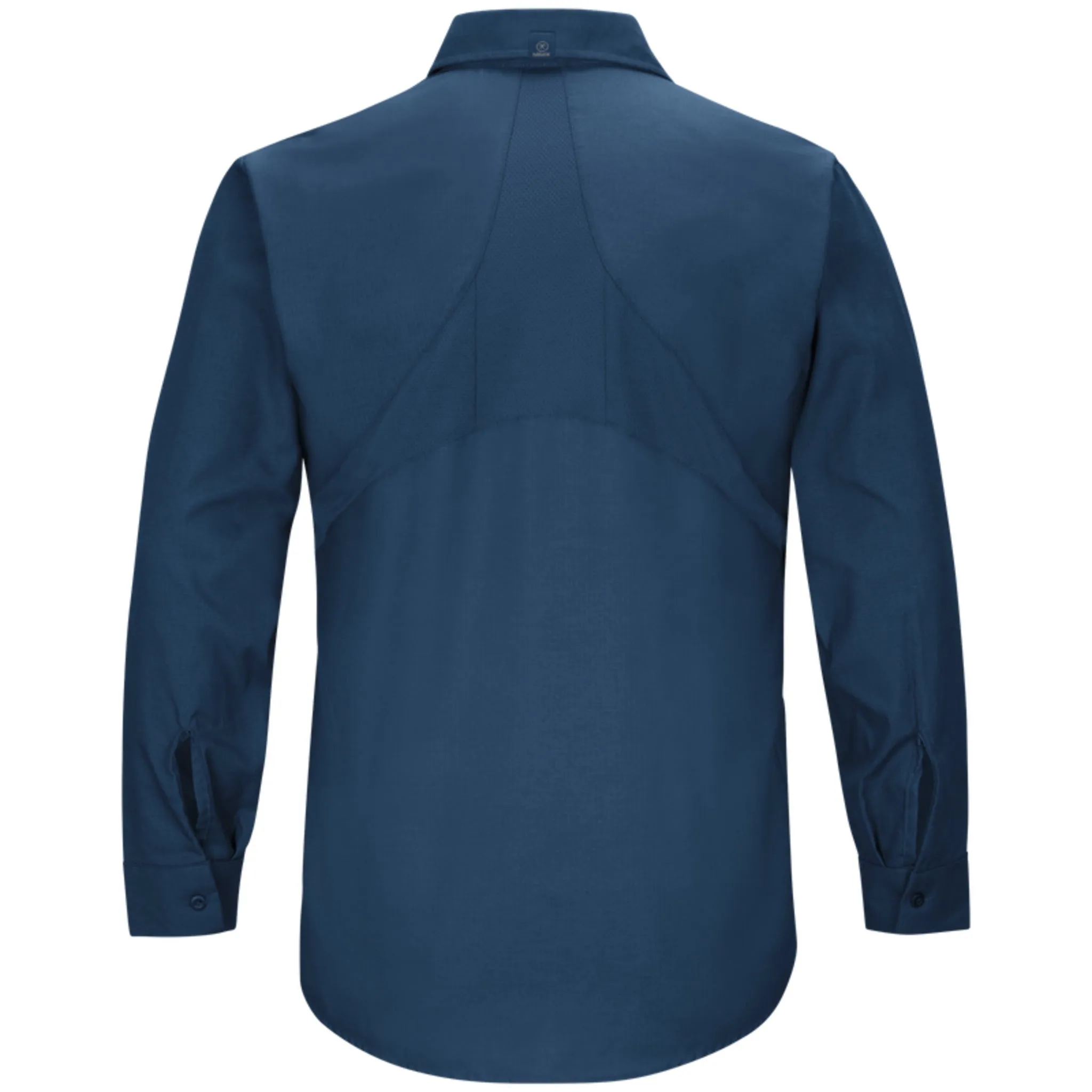 Red Kap SX10 Men's Long Sleeve Rip Stop Work Shirt with MIMIX - Enhanced Mobility, Durable Ripstop, Breathable Mesh Panels | Sizes S-4XL