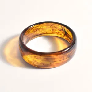 Riley Resin Bangle (Tortoiseshell)